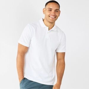 NWOT Fila White Polo Shirt for Men